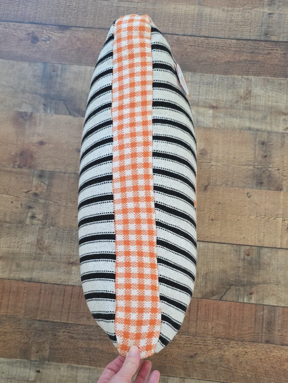 Pillow 14 X 20 IN Large 100% Cotton Halloween Jack-O-Lantern Stripes Pumpkins 🎃